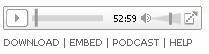 Embedded player example - Archive audio