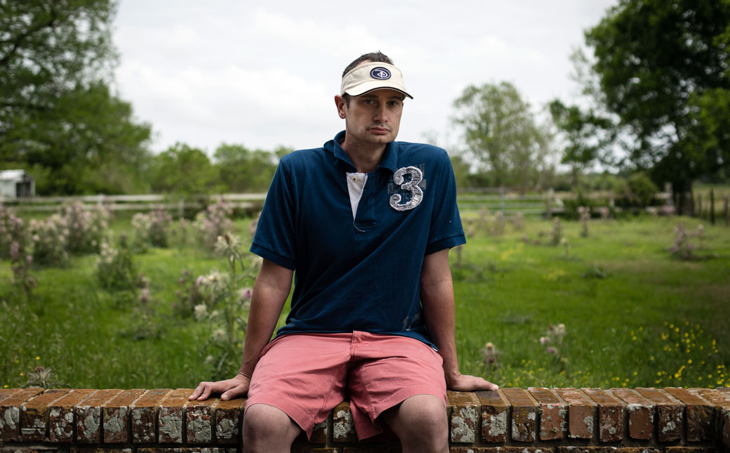 Scott Gastal at his home in Mouton Cove, La.