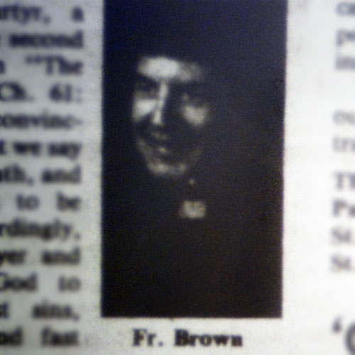 Rev. John Brown